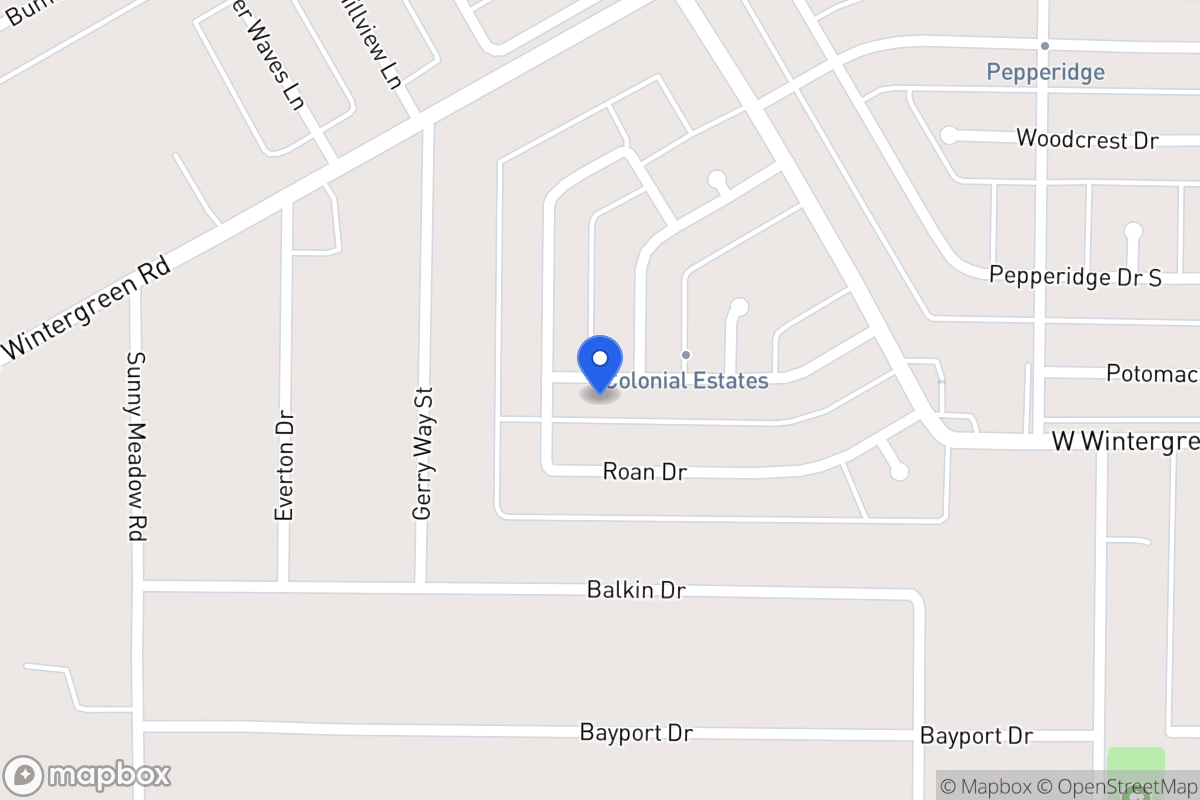 Map of 1264 Payne Dr
