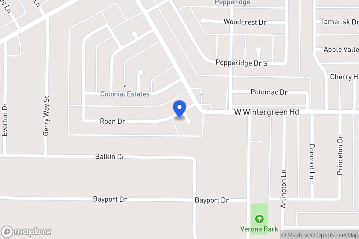 Map of 1222 Lynnette Ct