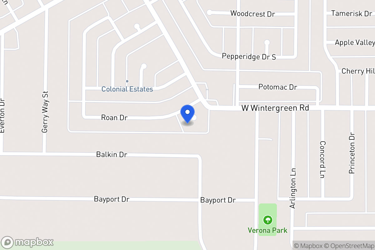 Map of 1218 Lynnette Ct
