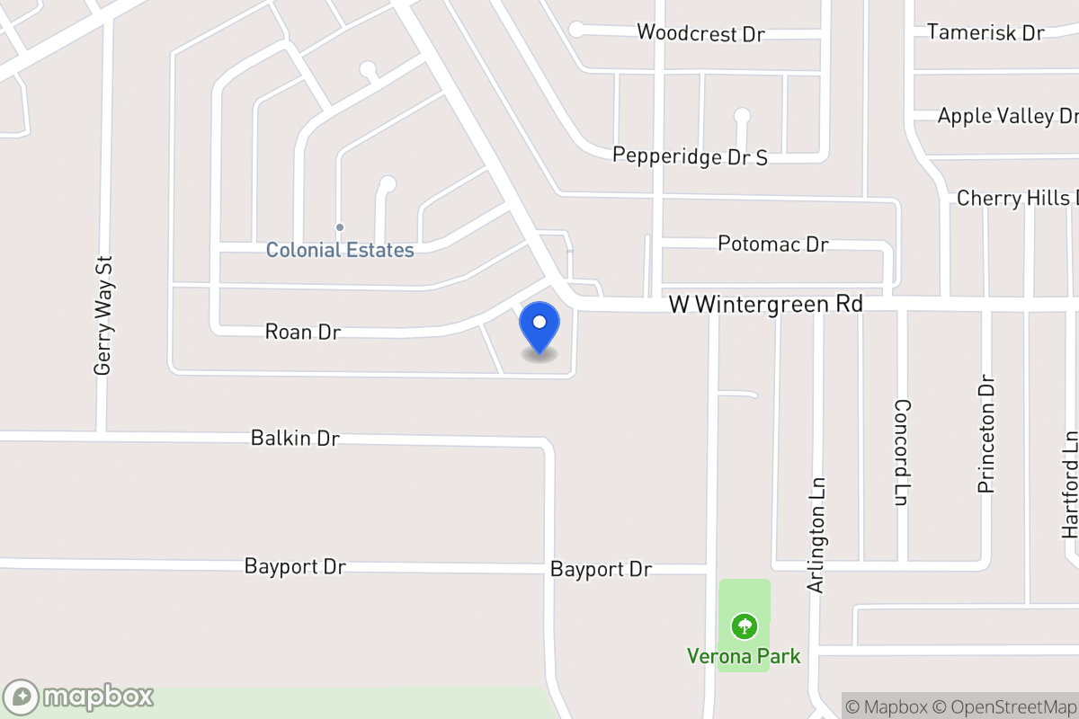 Map of 1214 Lynnette Ct