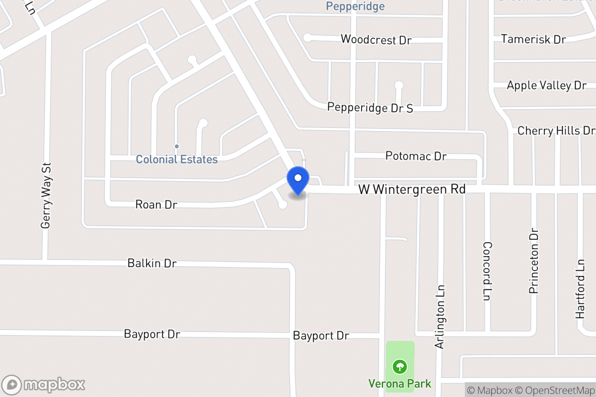 Map of 1206 Lynnette Ct