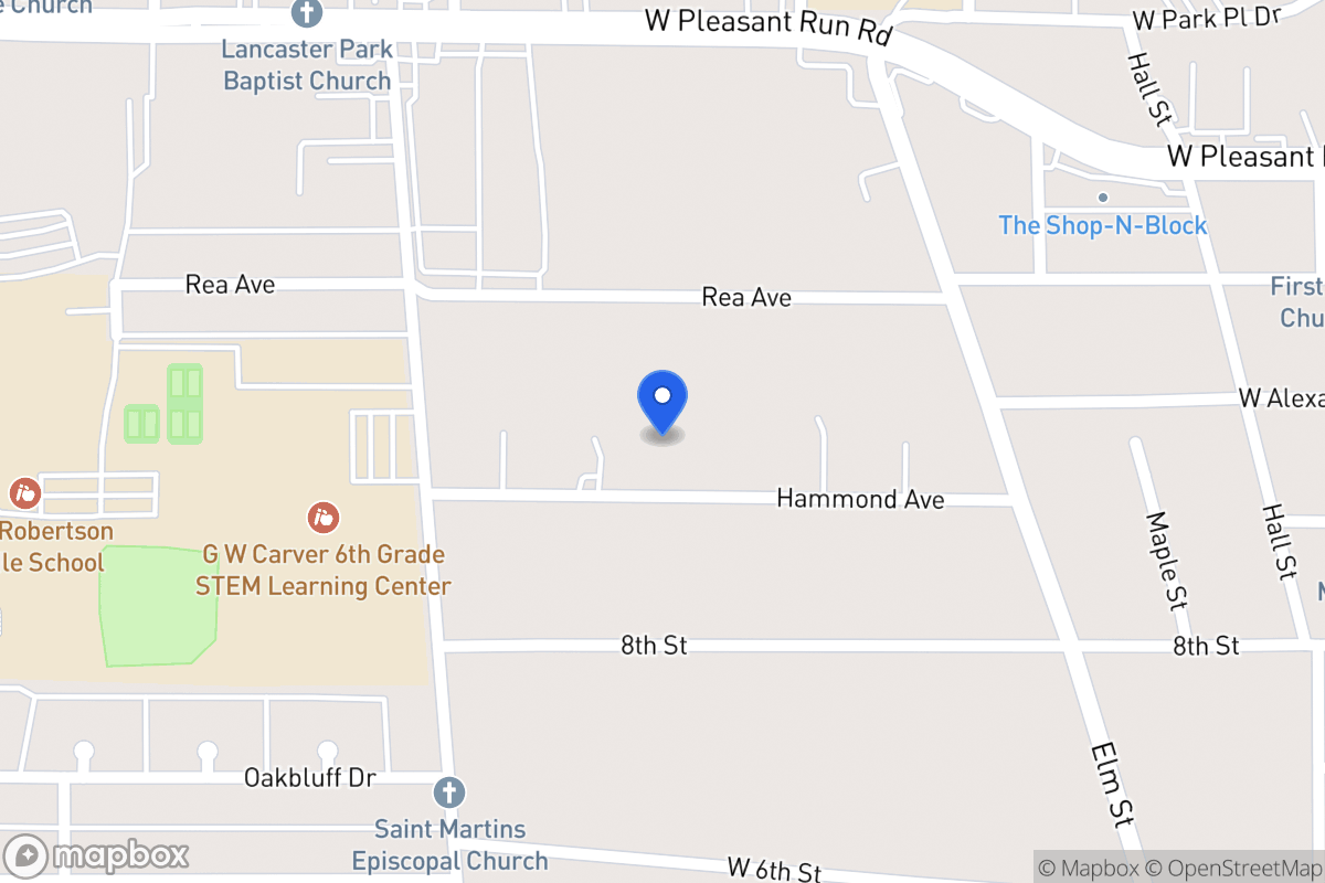 Map of 583 W Hammond