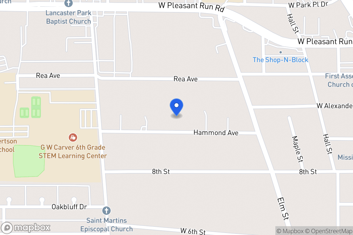 Map of 571 W Hammond