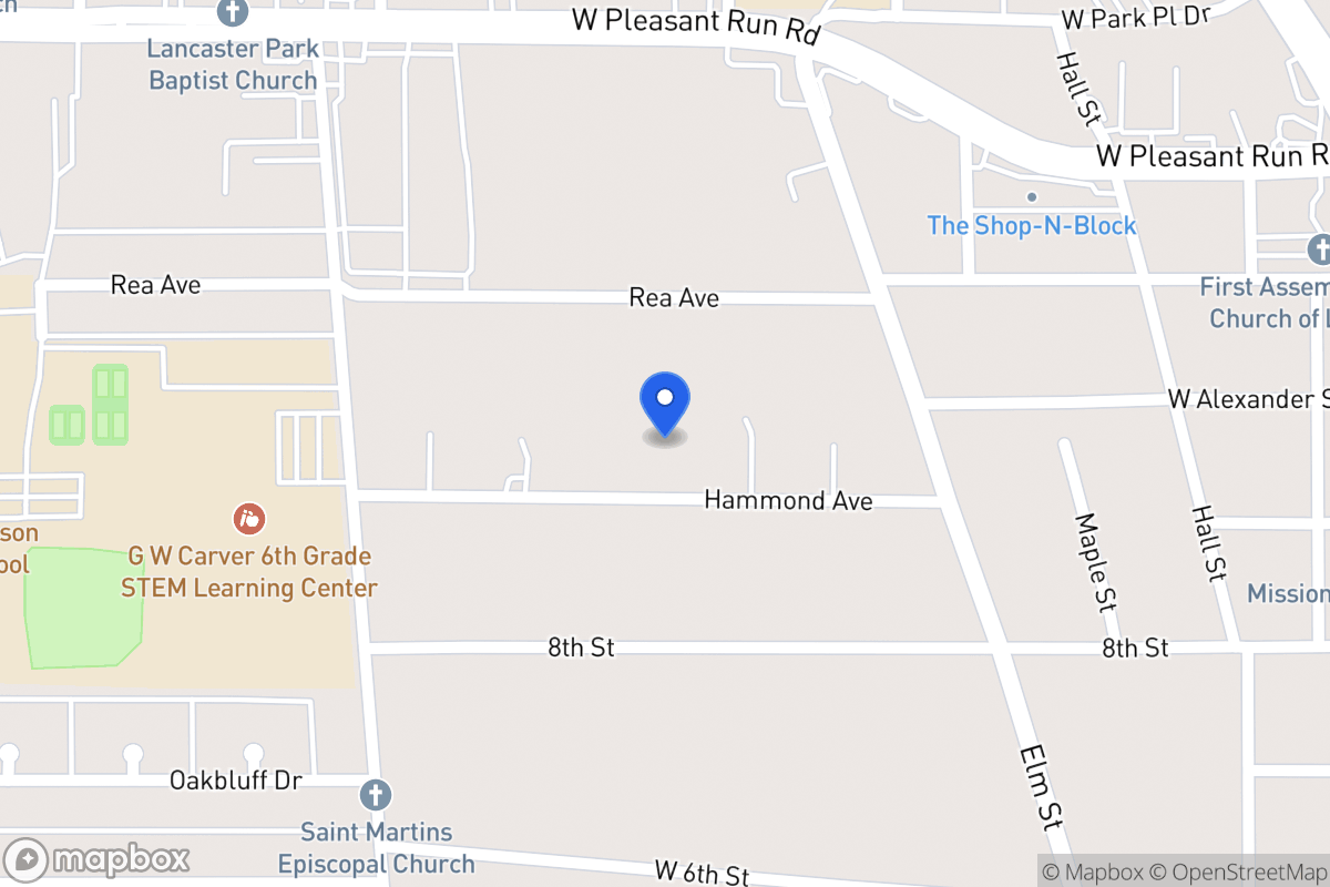 Map of 565 W Hammond