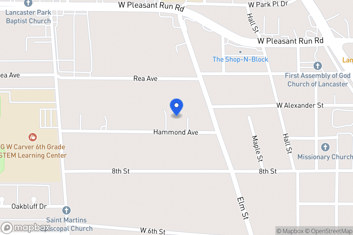 Map of 535 W Hammond