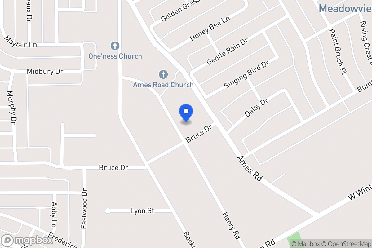 Map of 3002 Henry Rd