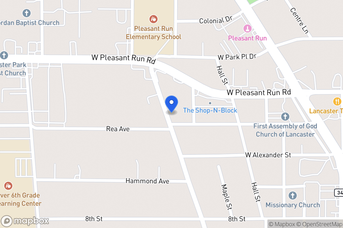 Map of 417 Rea Ave