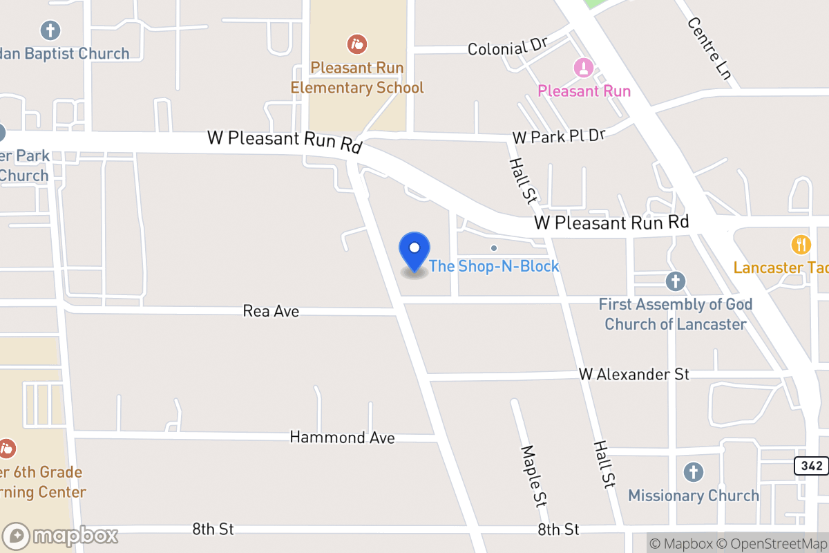 Map of 413 Rea Ave