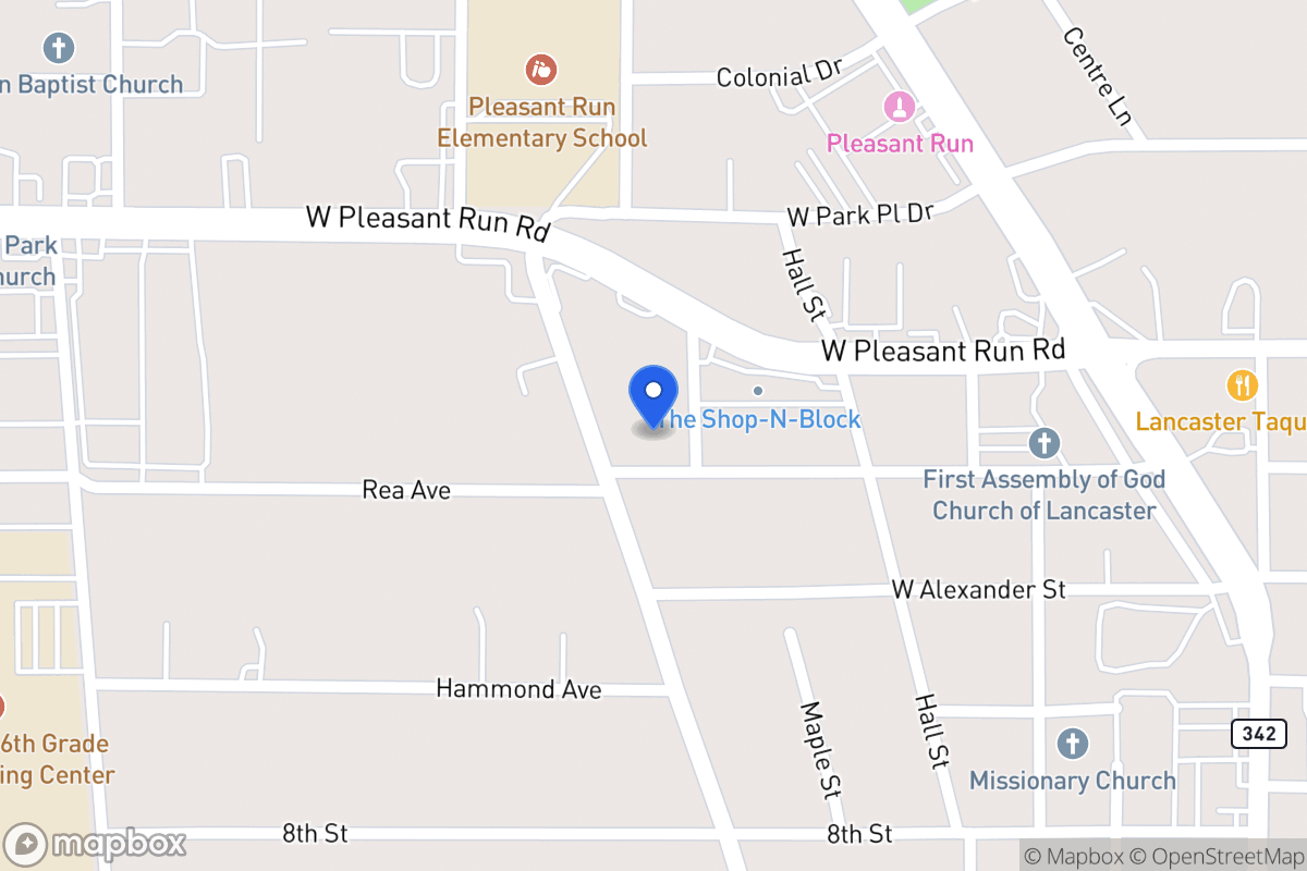 Map of 409 Rea Ave