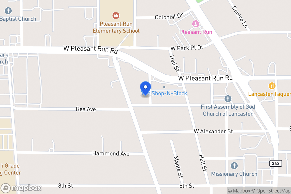 Map of 403 Rea Ave