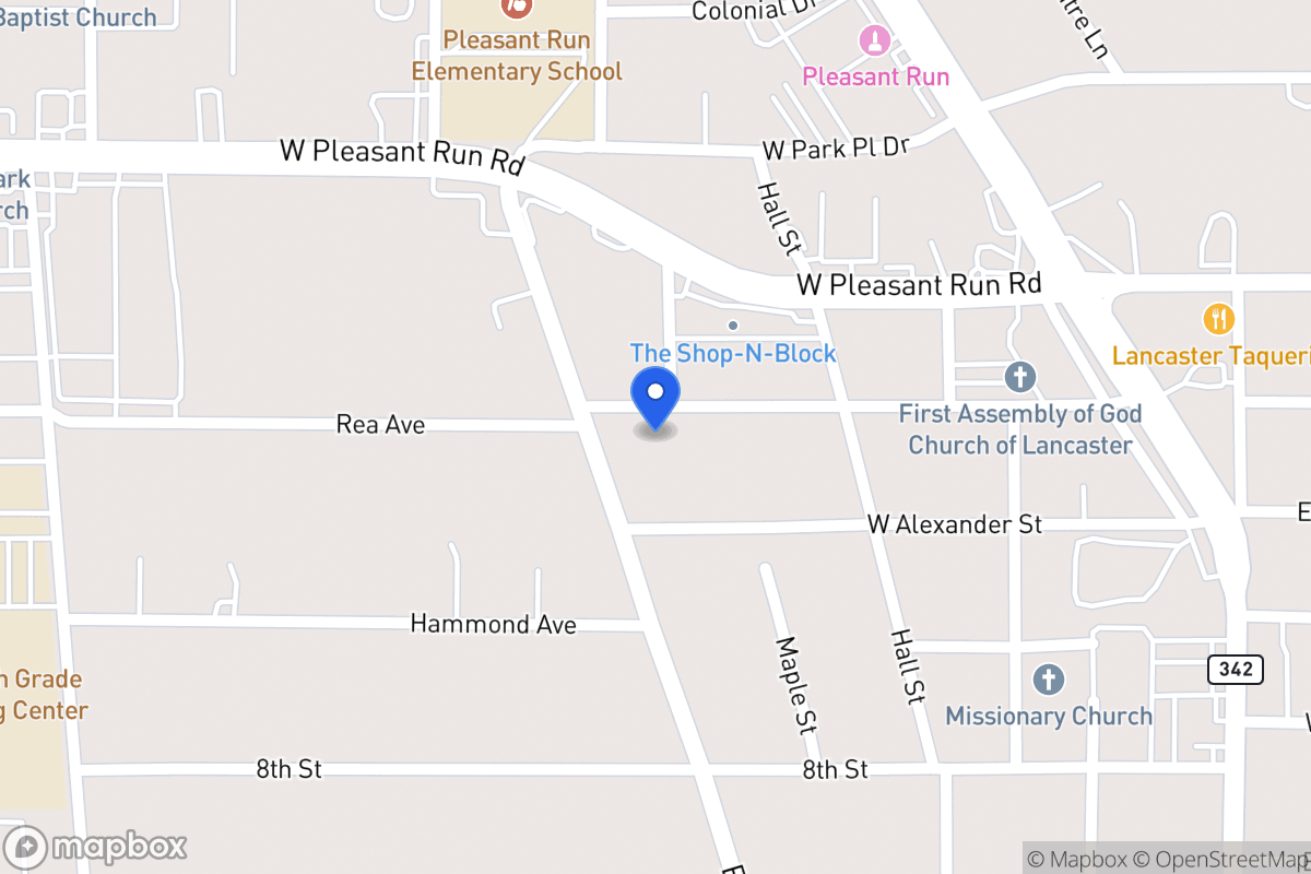 Map of 400 Rea Ave