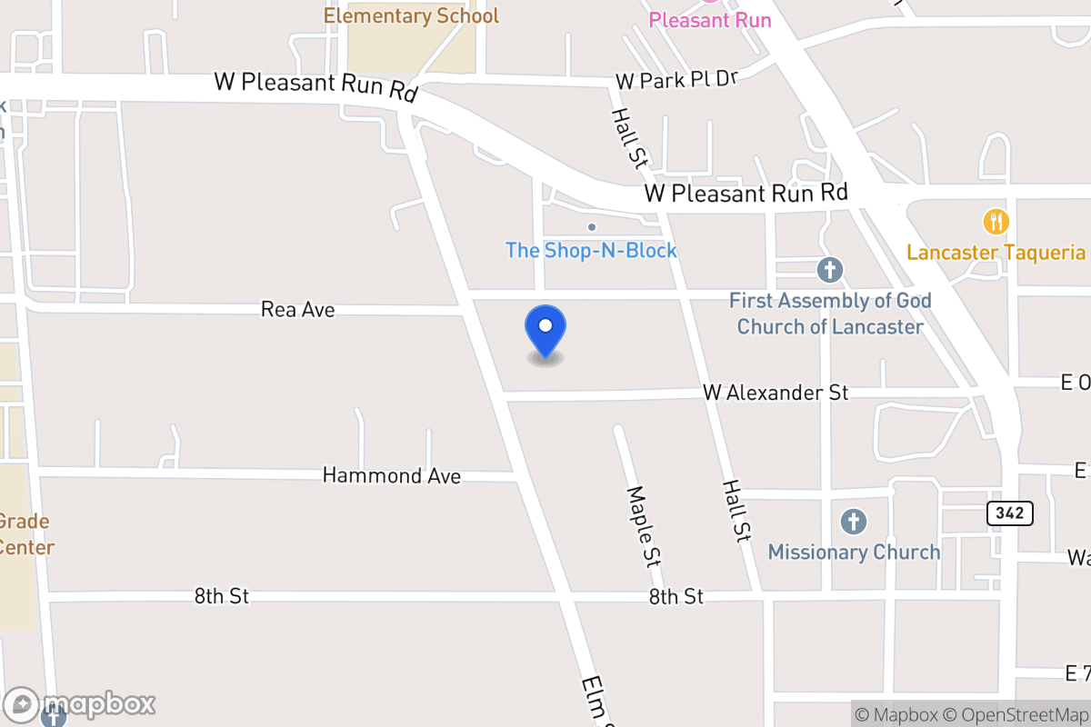 Map of 417 Alexander St