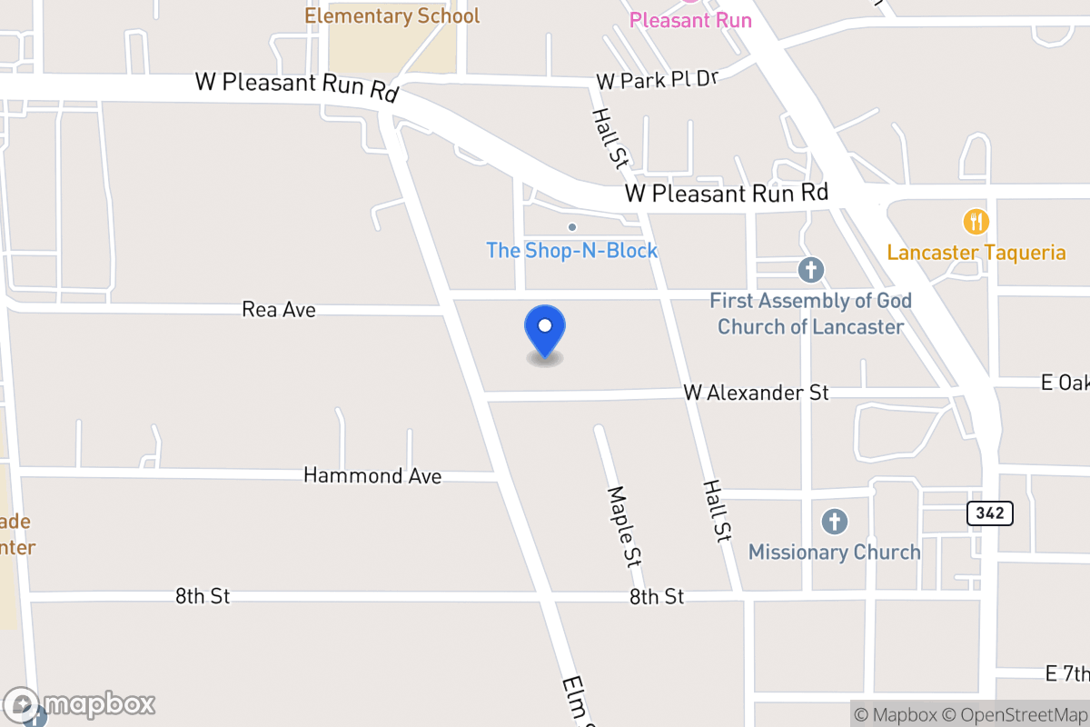 Map of 413 Alexander St