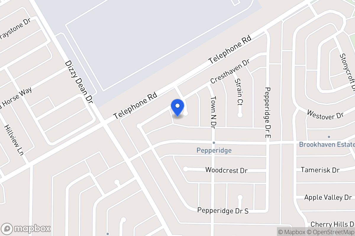 Map of 2919 Valley Cir