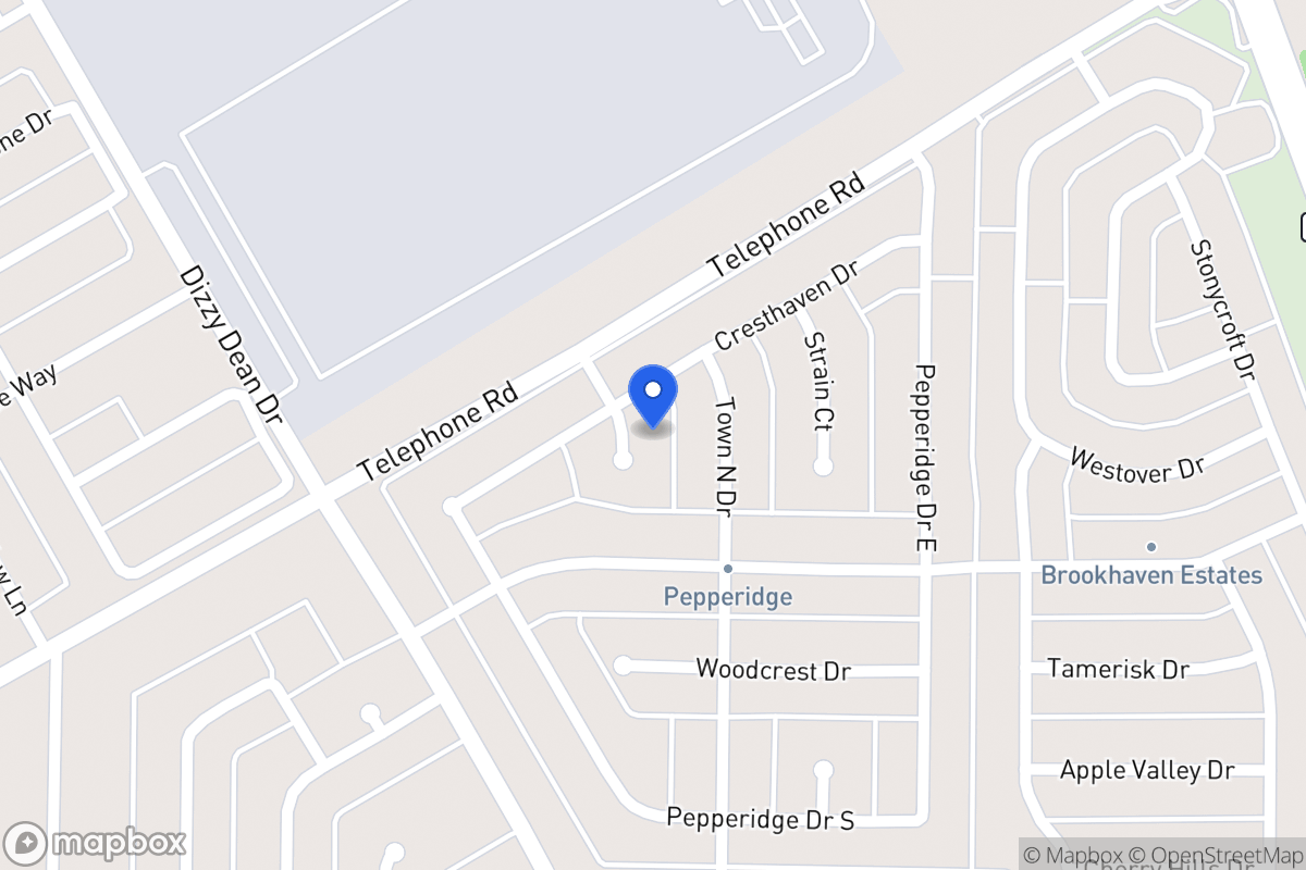 Map of 2918 Valley Cir