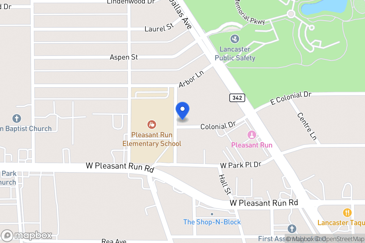 Map of 1434 Carol Ave