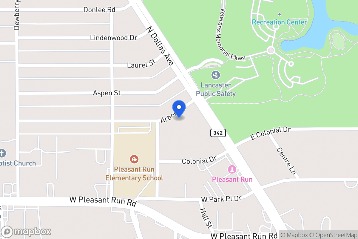 Map of 116 Arbor Ln