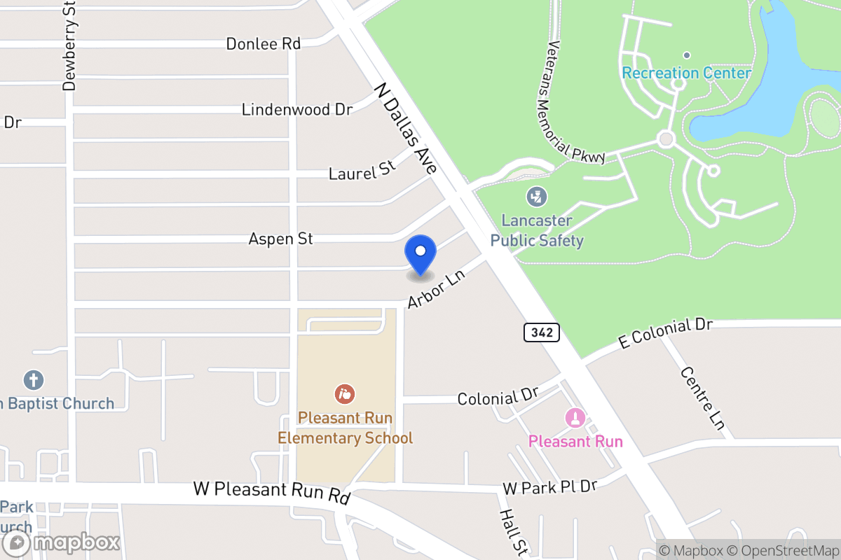 Map of 121 Arbor Ln
