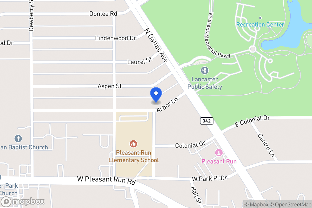 Map of 133 Arbor Ln