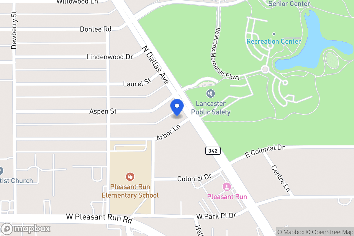 Map of 107 Arbor Ln
