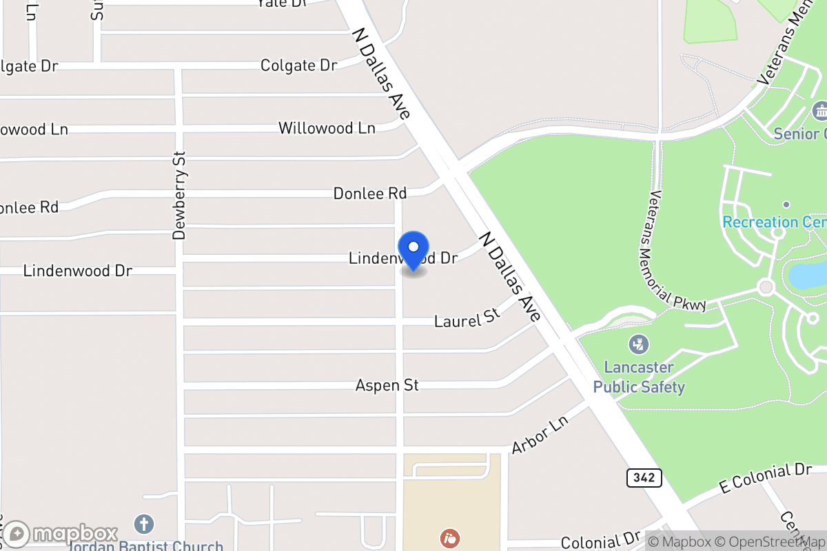Map of 128 Lindenwood Dr