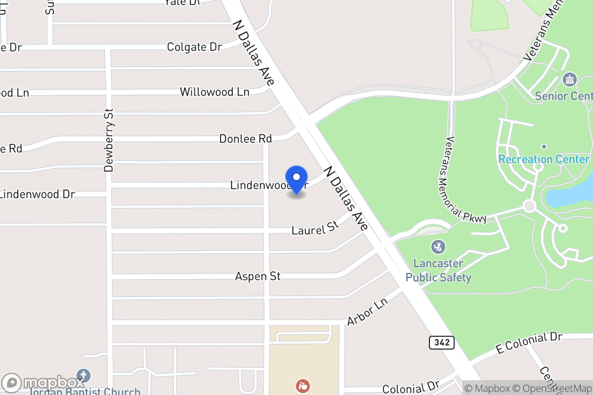 Map of 118 Lindenwood Dr
