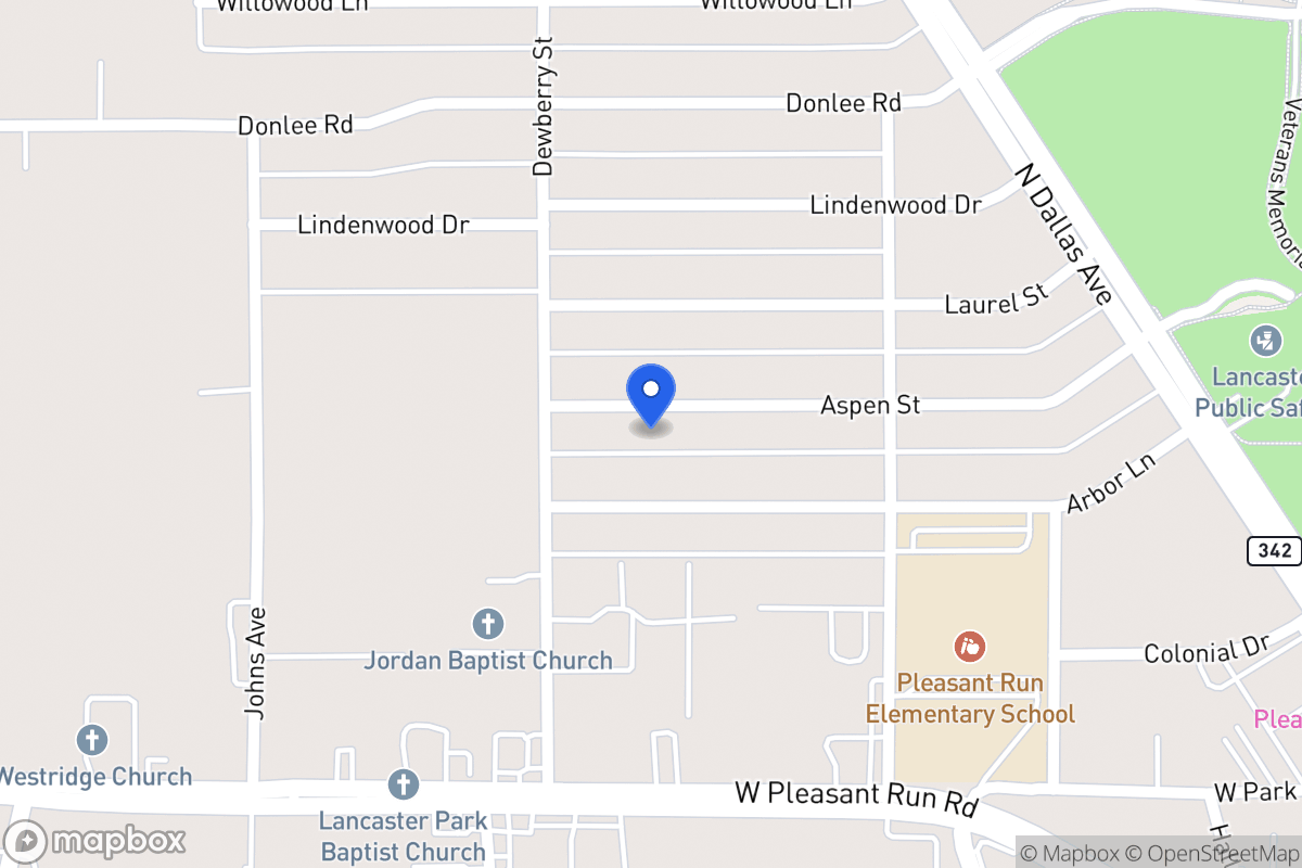 Map of 614 Aspen St