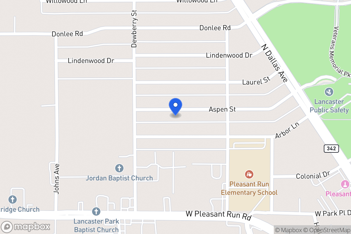 Map of 602 Aspen St