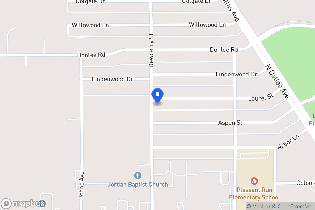 Map of 634 Laurel Ln