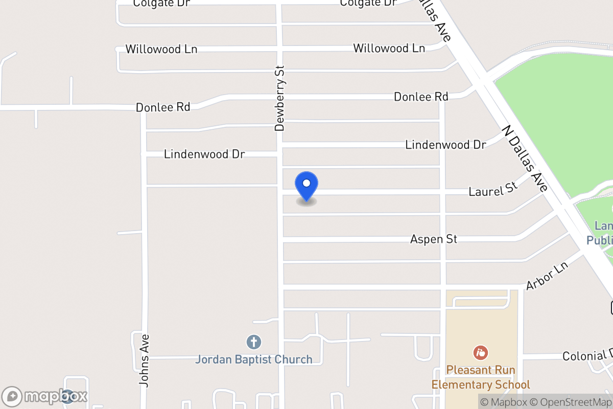 Map of 626 Laurel Ln