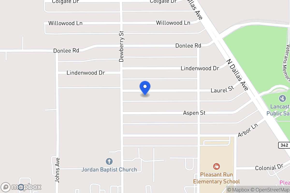 Map of 614 Laurel Ln