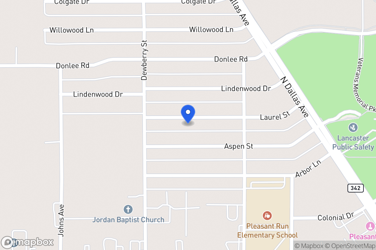 Map of 602 Laurel Ln