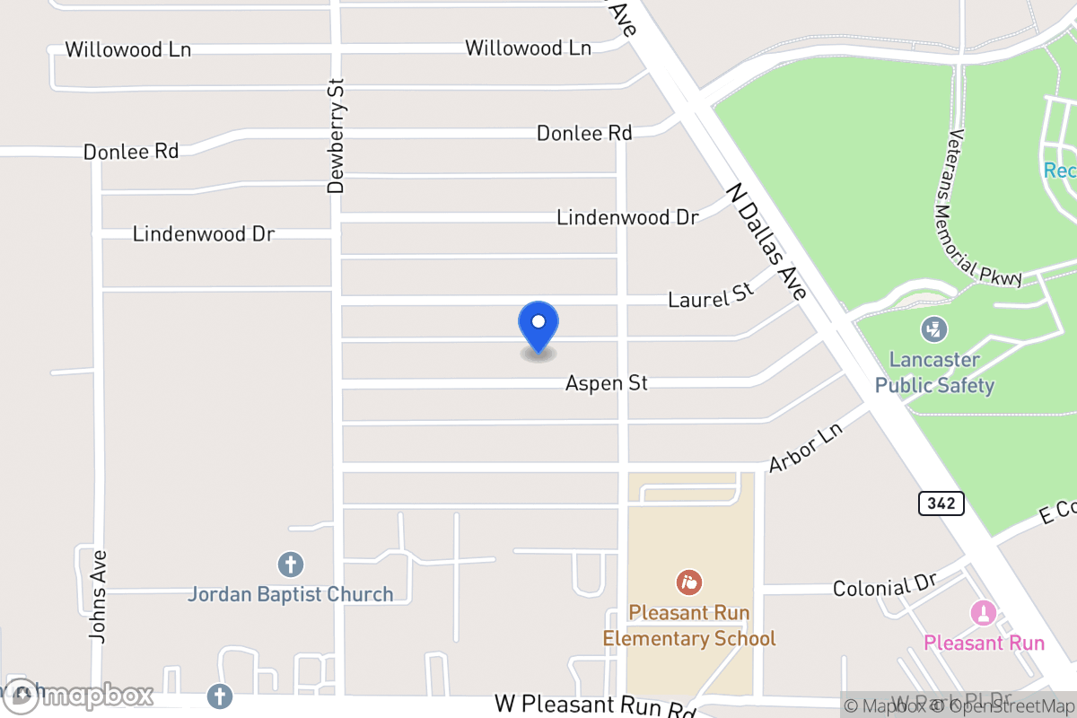 Map of 521 Aspen St