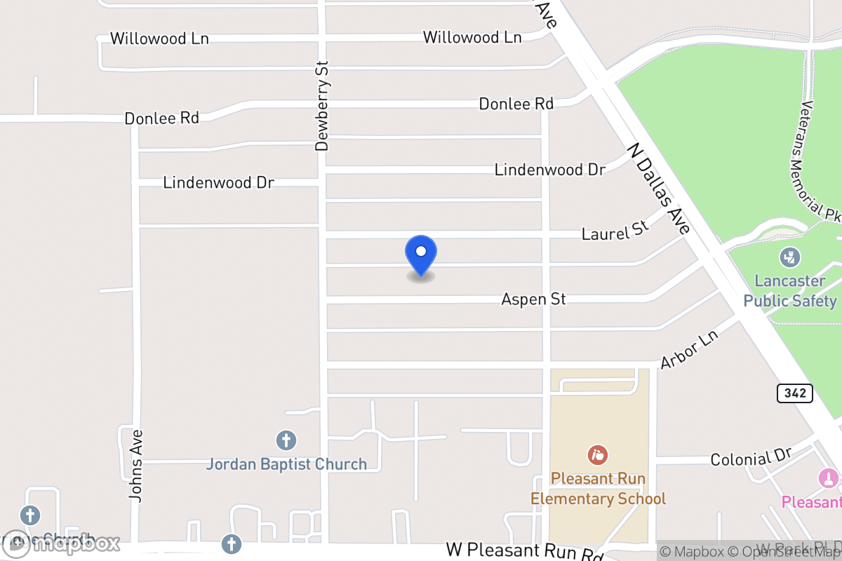 Map of 603 Aspen St