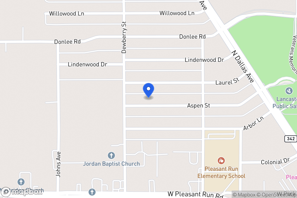 Map of 615 Aspen St