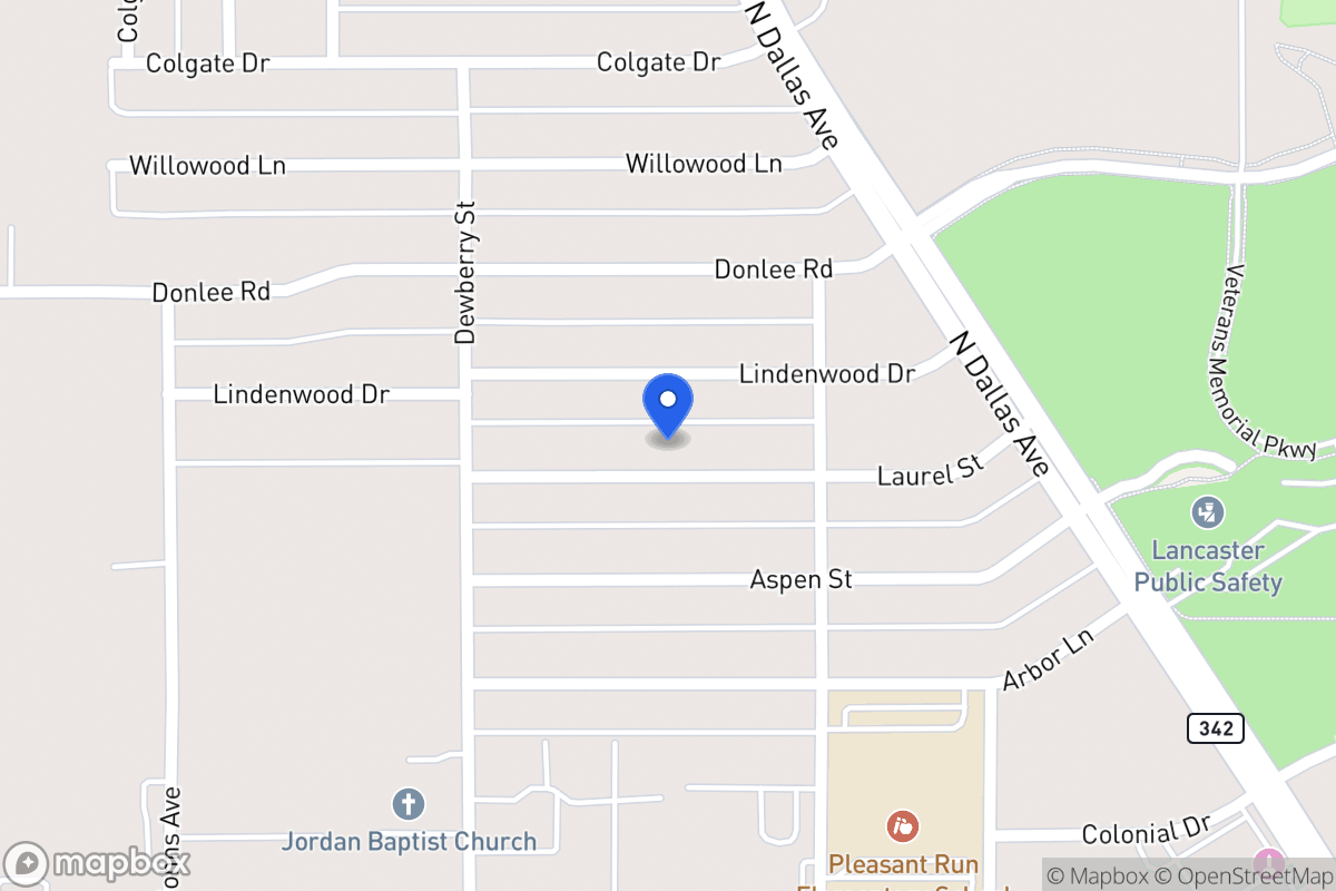 Map of 533 Laurel Ln