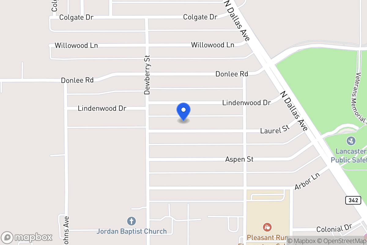 Map of 609 Laurel Ln