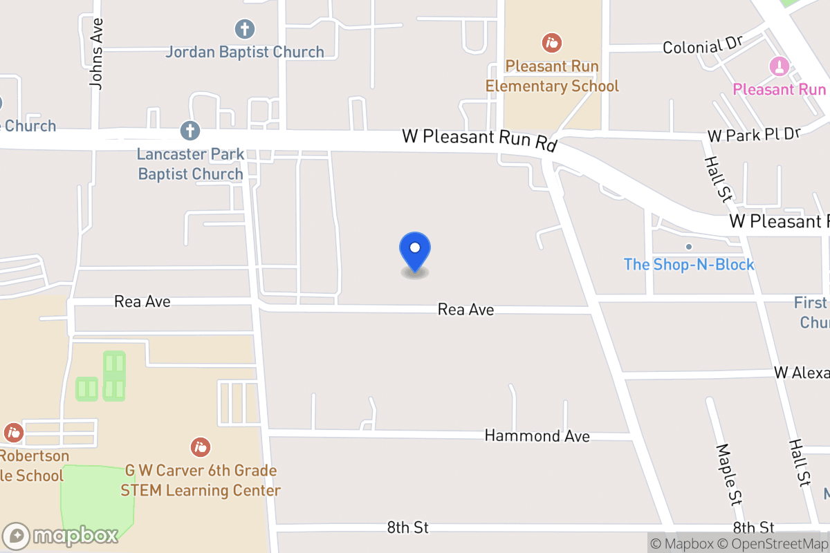 Map of 563 Rea Ave
