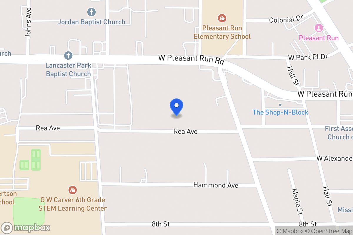 Map of 555 Rea Ave