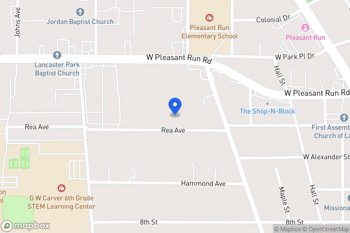 Map of 543 Rea Ave
