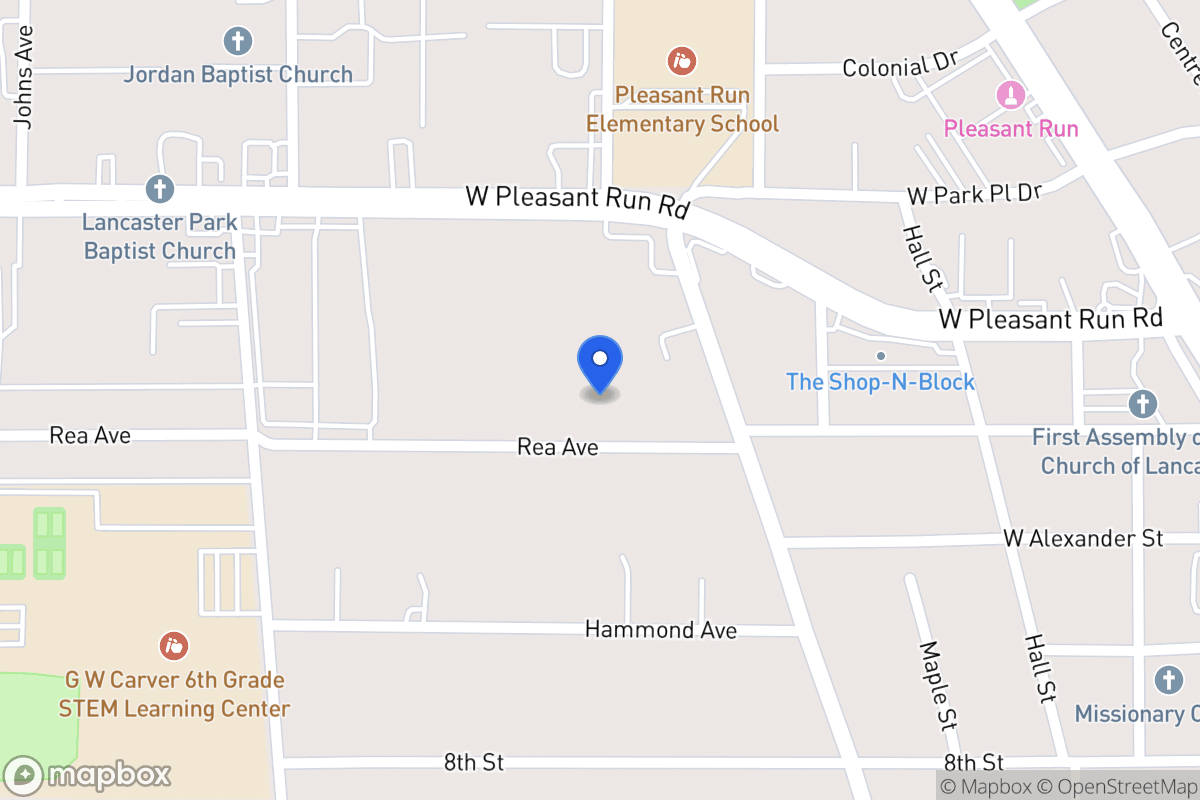 Map of 537 Rea Ave