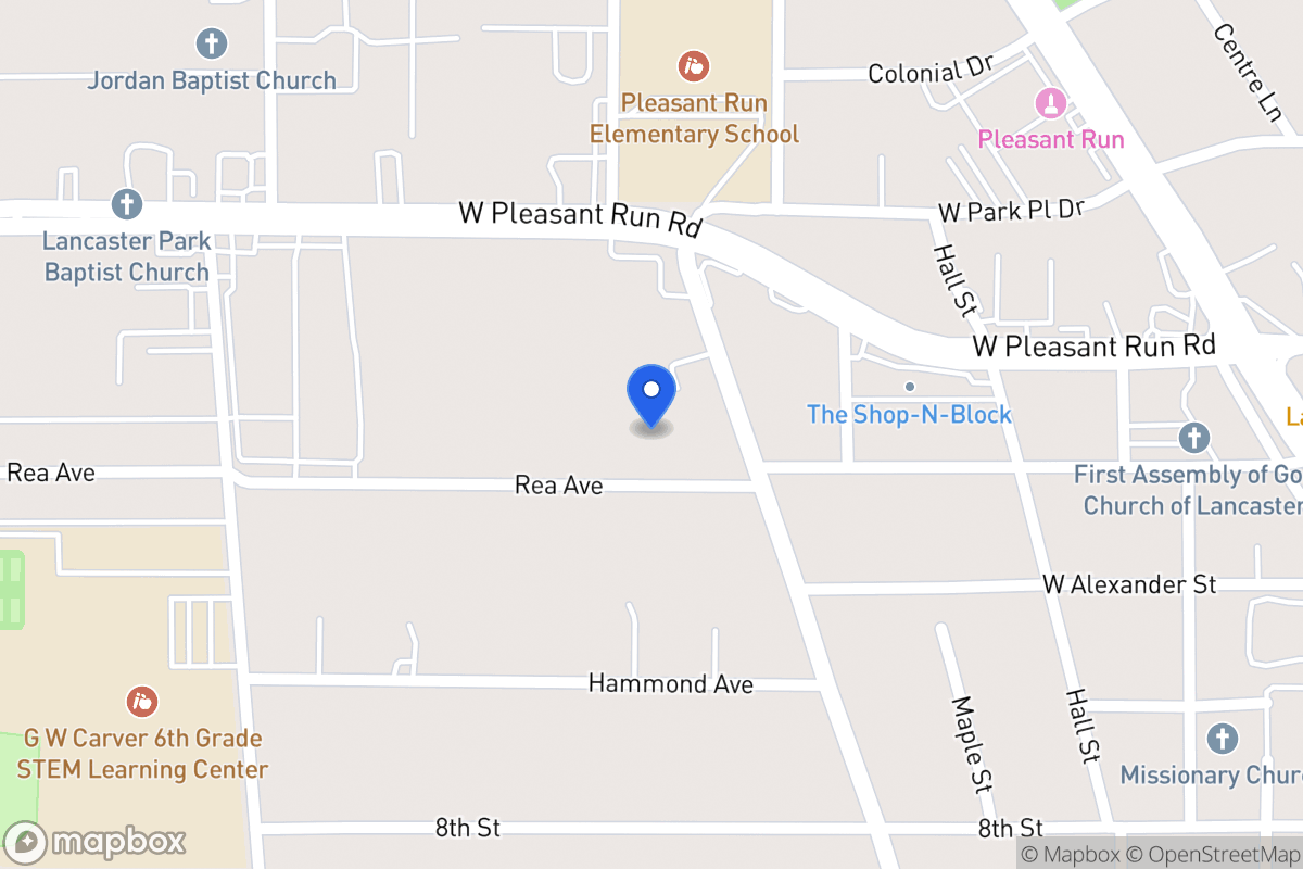 Map of 525 Rea Ave
