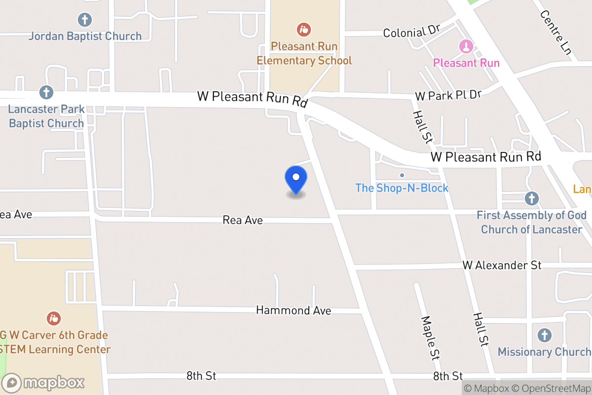 Map of 519 Rea Ave