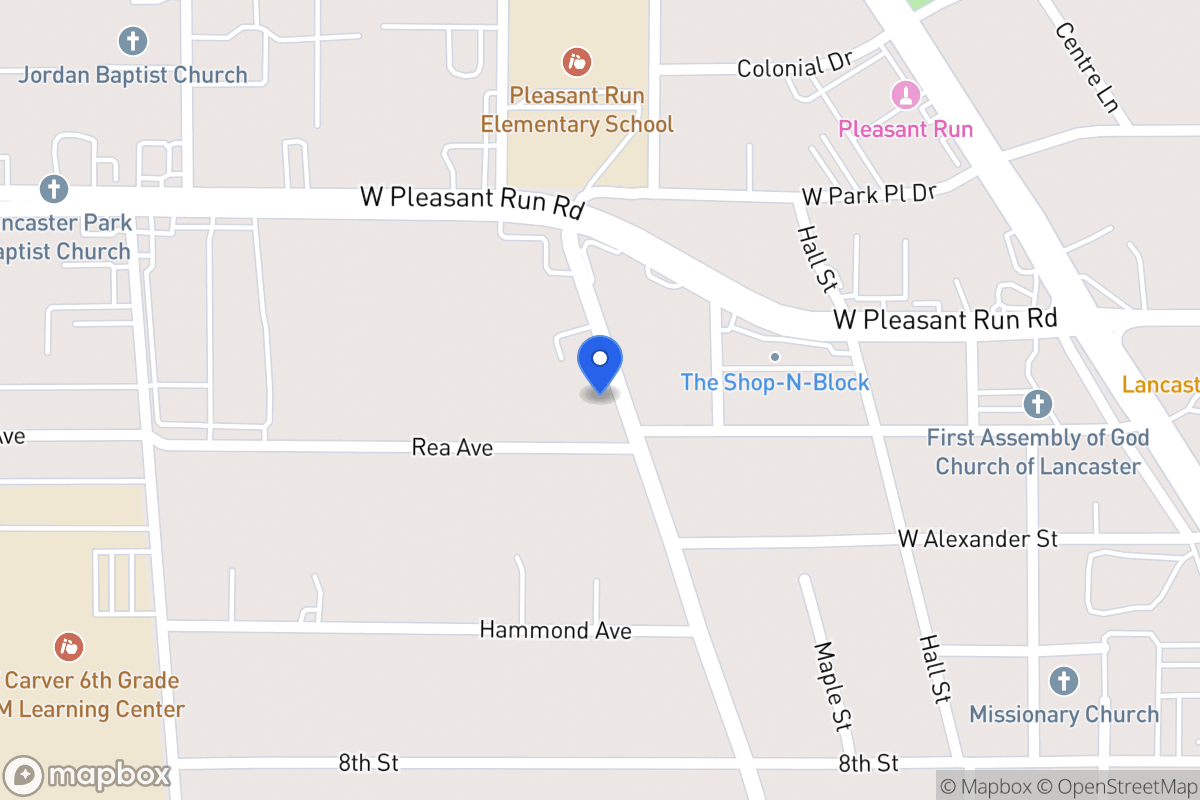 Map of 505 Rea Ave