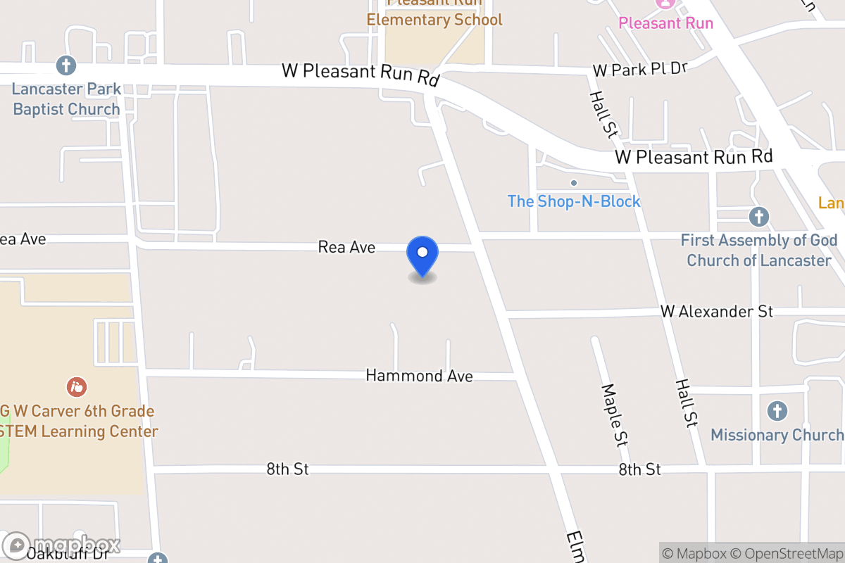 Map of 518 Rea Ave
