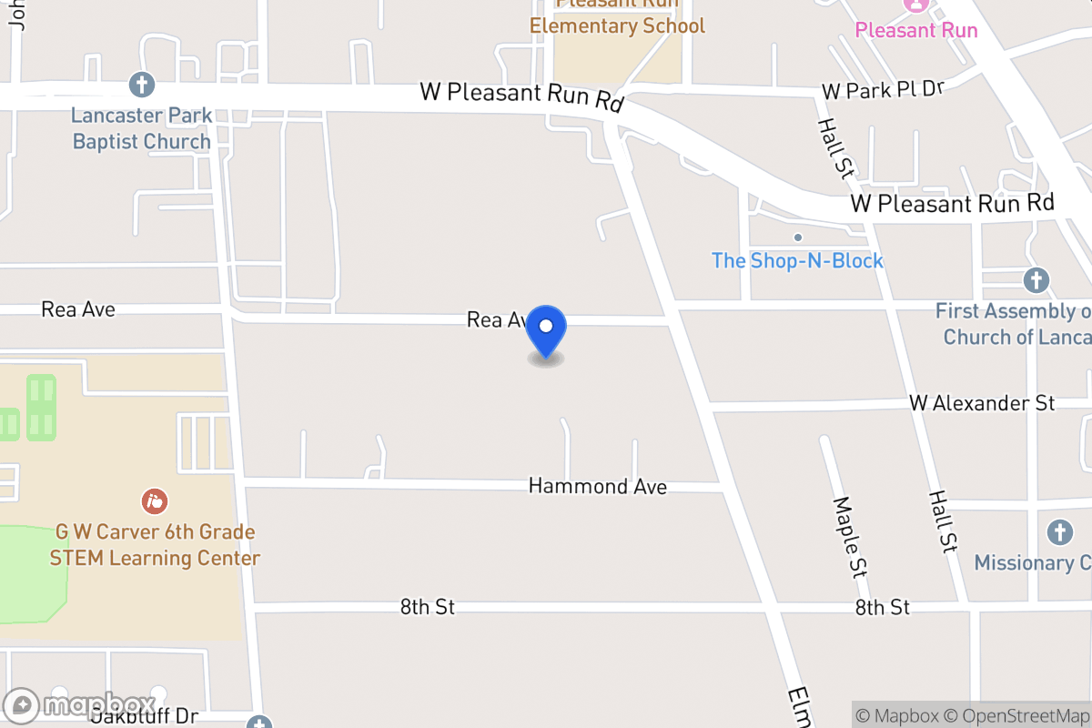 Map of 536 Rea Ave