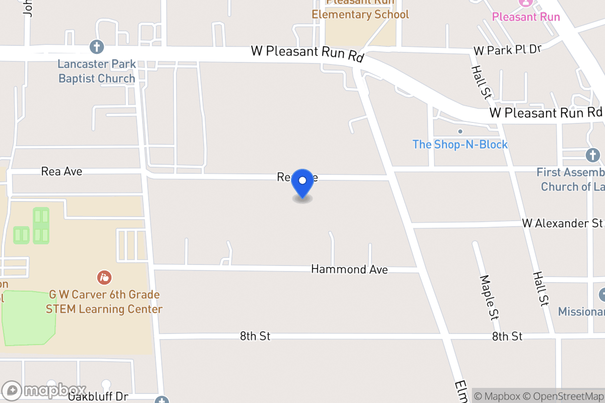 Map of 548 Rea Ave