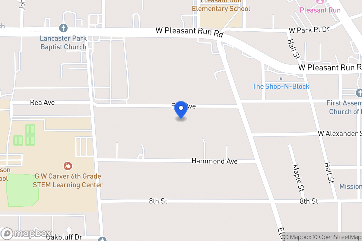 Map of 552 Rea Ave