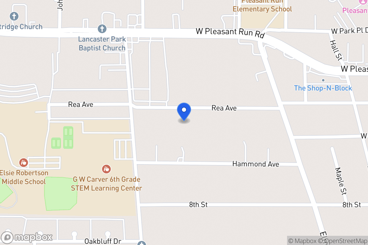 Map of 588 Rea Ave