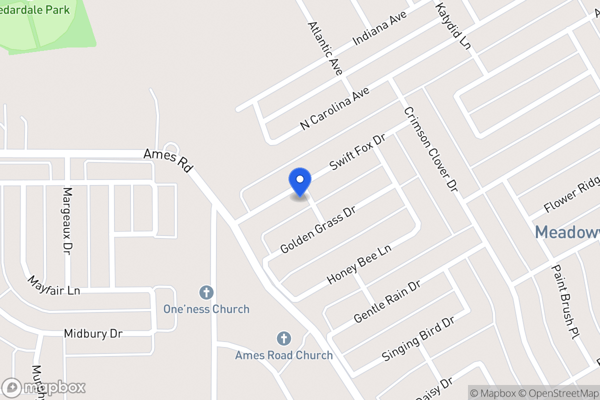 Map of 1508 Swift Fox Dr